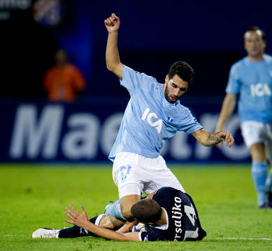 Fotboll, kval till Champions League, Dynamo Zagreb - Malmö