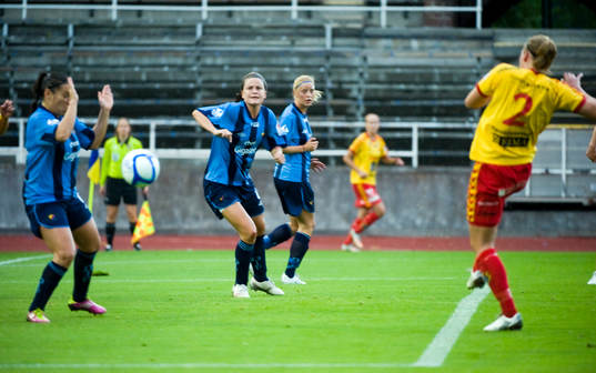 Karin Lissel, Tyresö gör 0-2