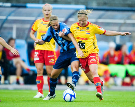Matilda Rosqvist, Djurgården och Katrin Schmidt, Tyresö