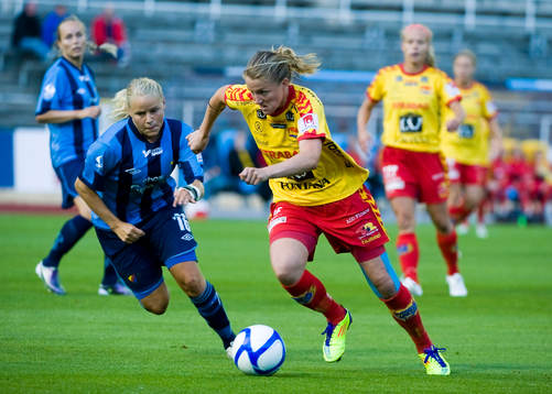 Sofia Nilsson, Djurgårde och Kirsten van de Ven, Tyresö