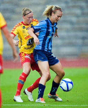 Karin Lissel, Tyresö och Emma Lundh, Djurgården