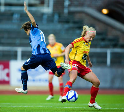 Renee Slegers, Djurgården och Elin Ekblom Bak, Tyresö