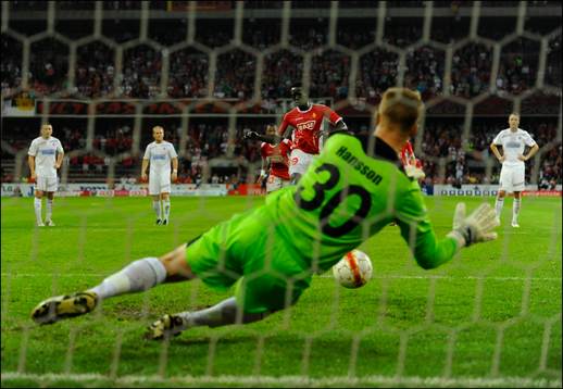 Fotboll, Europa League Playoff, Standard Liege v