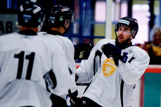 Brad Moran, Växjö, jubel