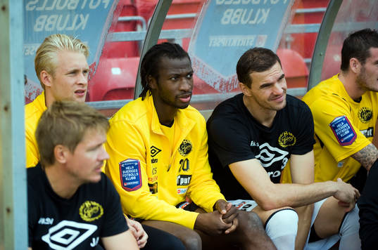 Amadou Jawo, Elfsborg bänkad. Bänk, avbytare