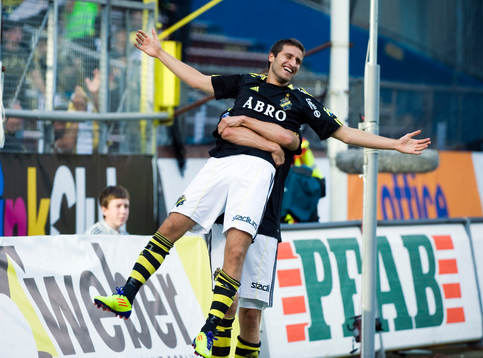 Gabriel Özkan, AIK, jubel