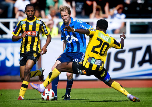 Rene Makondele, Djurgården, Häcken, Peter Nymann