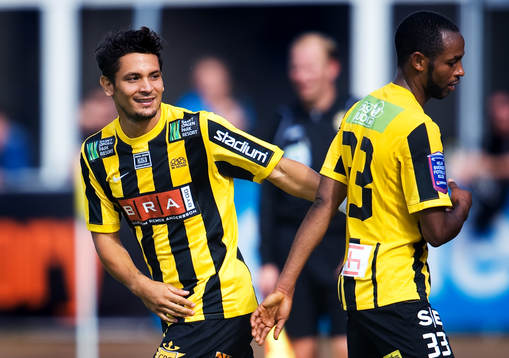 Andreas Vasquez, Häcken, debut på Rambergsvallen