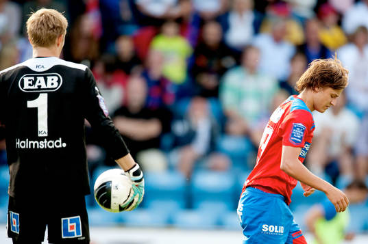 Karl-Johan Johnsson, målvakt, Halmstad, Simon Thern,