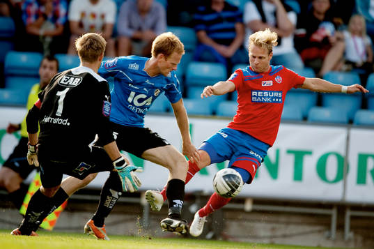 Karl-Johan Johnsson, målvakt, Michael Svensson, Erik