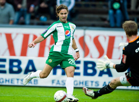 Simon Helg, Hammarby på väg att göra 1-0