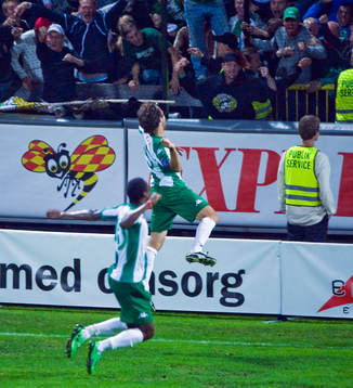 Petter Furuseth, Hammarby, jubel