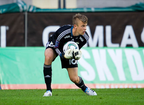 Erik Dahlin, målvakt