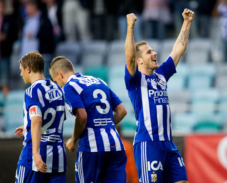 Tobias Hysén, IFK Göteborg, jubel