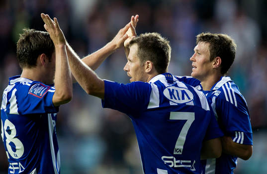 Dagens målskyttar, Tobias Hysén och Hannes Stiller