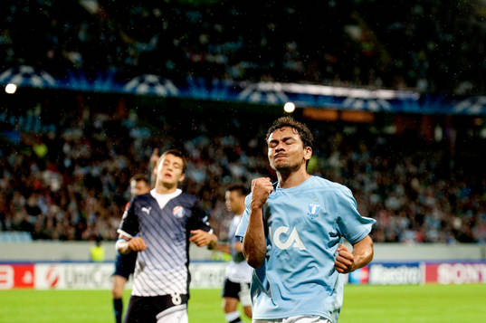Fotboll, Champions League, Play-Off, Malmö FF - Dinamo