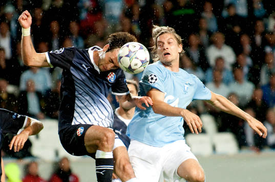 Fotboll, Champions League, Play-Off, Malmö FF - Dinamo