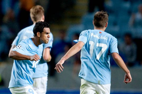 Fotboll, Champions League, Play-Off, Malmö FF - Dinamo