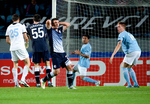 Fotboll, Champions League, Play-Off, Malmö FF - Dinamo