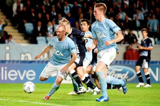 Fotboll, Champions League, Play-Off, Malmö FF - Dinamo