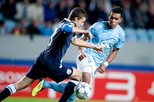Fotboll, Champions League, Play-Off, Malmö FF - Dinamo