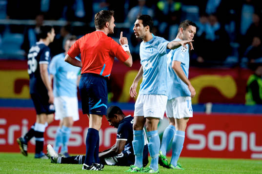 Fotboll, Champions League, Play-Off, Malmö FF - Dinamo