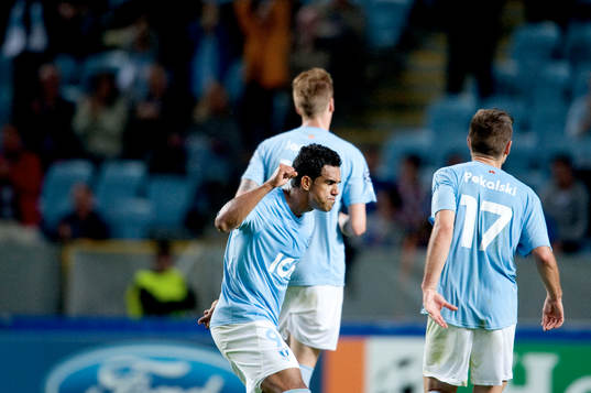 Fotboll, Champions League, Play-Off, Malmö FF - Dinamo