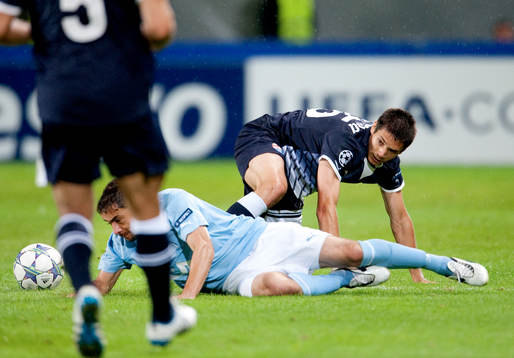 Fotboll, Champions League, Play-Off, Malmö FF - Dinamo