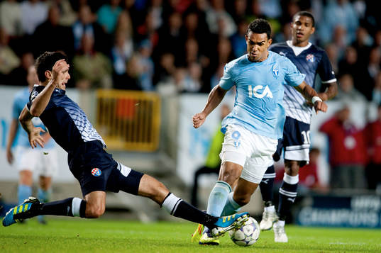 Fotboll, Champions League, Play-Off, Malmö FF - Dinamo