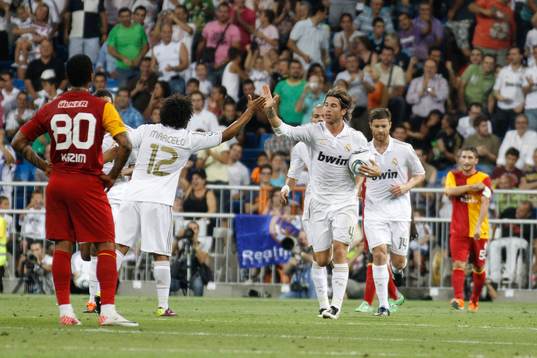 Fotboll, vänskapsmatch, Real Madrid - Galatasaray