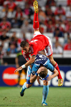 Javi Garcia, Benfica och Marc Janko, Twente