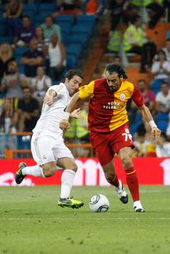 Fotboll, vänskapsmatch, Real Madrid - Galatasaray