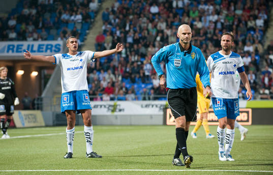 Bobbie Friberg da Cruz, Norrköping får rött kort