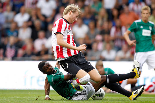 Ola Toivonen, PSV och Bienvenue Basala Mazana, Ried