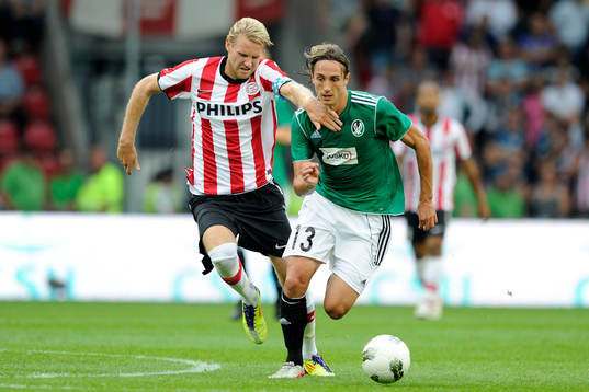 Ola Toivonen, PSV och Iva Carril, Ried