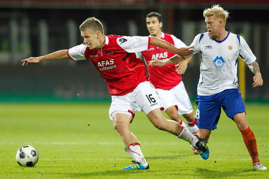 Pontus Wernbloom, AZ och Fredrik Carlsen, Ålesund