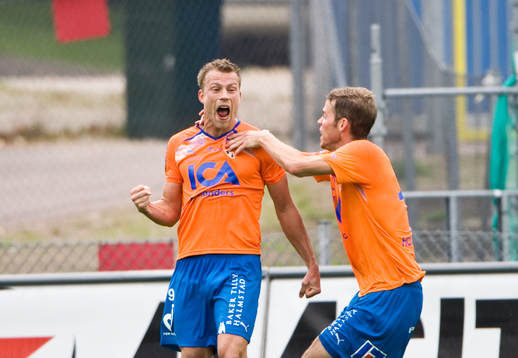 Joel Johansson, Halmstad, jubel, glädje