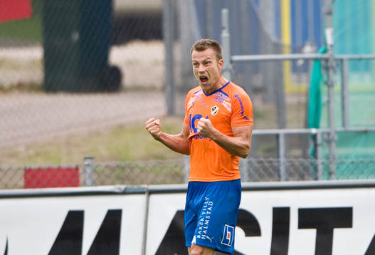 Joel Johansson, Halmstad, jubel, glädje