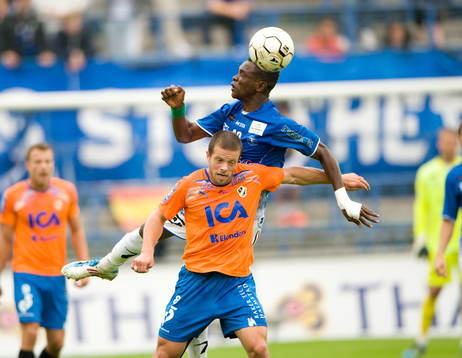 Jonas Saevarsson, Halmstad, Ibrahim Koroma, Trelleborg