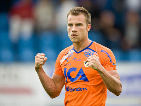 Joel Johansson, Halmstad, jubel, glädje