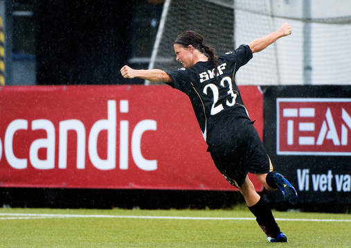 Johanna Almgren, Göteborg, jubel
