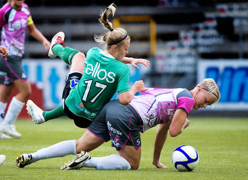 Mimmi Löfwenius, Dalsjöfors, Nilla Fischer, Malmö