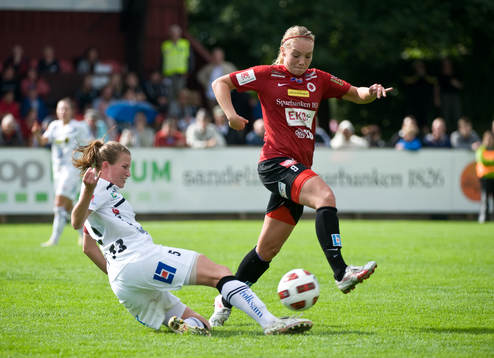 Margret Lara Vidarsdottir, Kristianstad, Emma Berglund,
