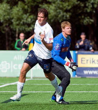 Mikael Dahlberg, Gefle och Christoffer Källqvist,