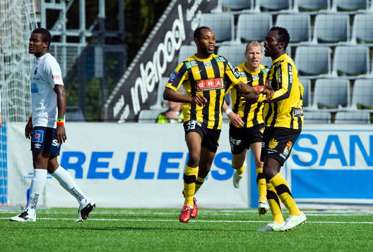Zakaria Abdullai, Gefle, Rene Makondele och John Chibuike,