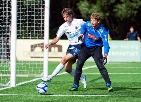 Jakob Orlov, Gefle och Christoffer Källqvist, målvakt,
