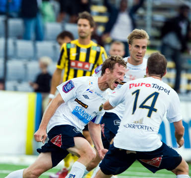 Daniel Bernhardsson, Gefle, jubel