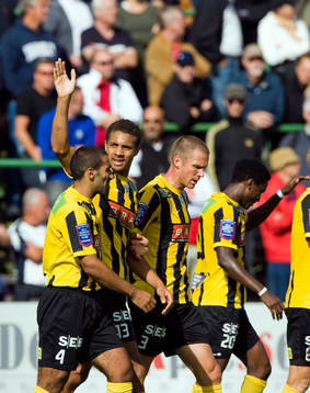 Mathias Ranégie, Häcken, jubel