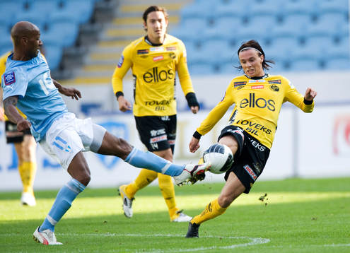 Niklas Hult, Elfsborg och Jeffrey Aubynn, Malmö