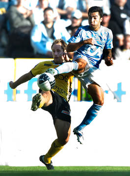 Jiloan Hamad, Malmö och Johan Karlsson, Elfsborg
